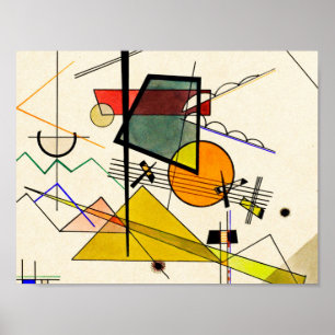 Poster Wassily Kandinsky - Melodisch