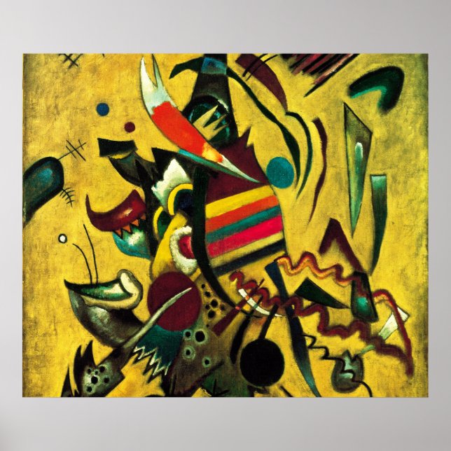 Poster Wassily Kandinsky - Pontos (Frente)