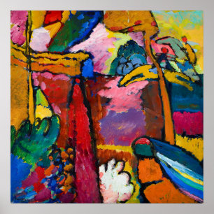 Poster Wassily Kandinsky: Study for Improvisation V