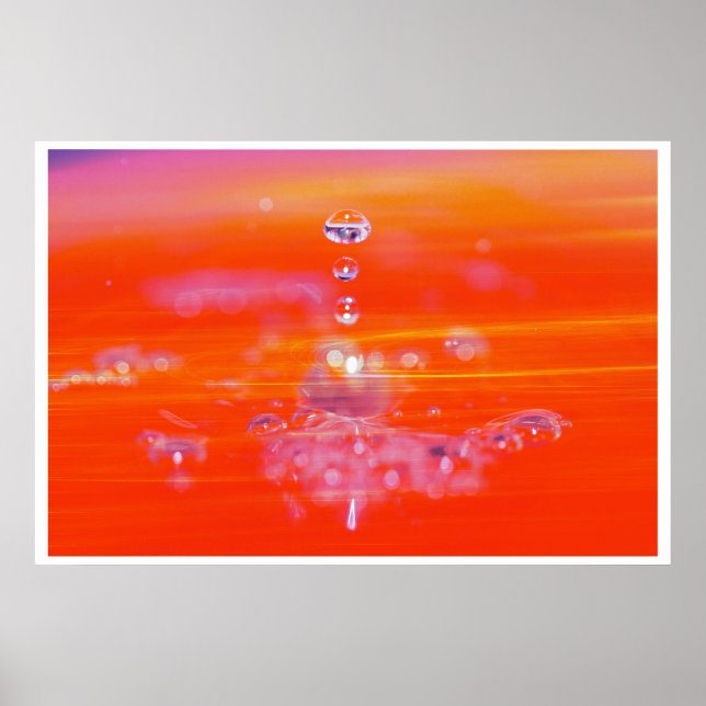 Poster water and fire (Frente)