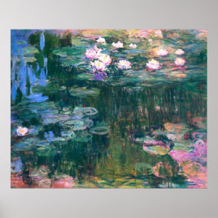 Póster Water Lily Flower Pond
