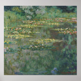 Poster Water Lily Pond Monet 1904