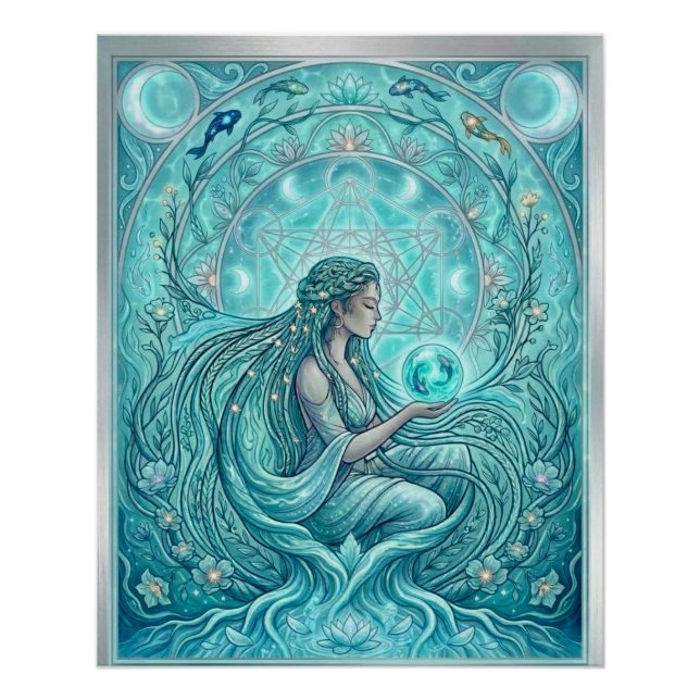 Póster Water Priestess (Frente)