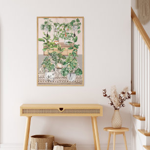 Poster Watercolor Tropical