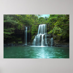 Poster Waterfall Klong Chao   Ilha Koh Kood