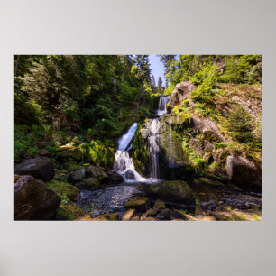 Poster Waterfalls   Triberger Wasserfälle, Germany