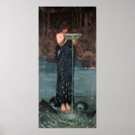 Poster Waterhouse - Circe Invidiosa 1892