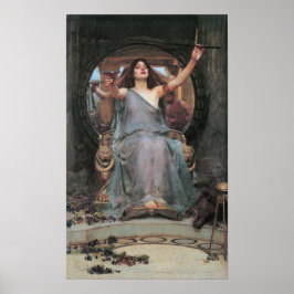 Poster Waterhouse - Circe Oferecendo A Taça Ao Odysseus