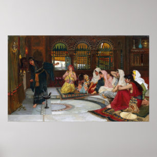 Poster Waterhouse - Consulting The Oracle