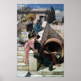 Poster Waterhouse - Diogenes 1882