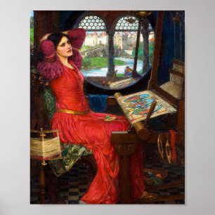 Poster Waterhouse Estou Meio Doente de Sombras