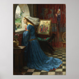 Poster Waterhouse - Fair Rosamund 1916