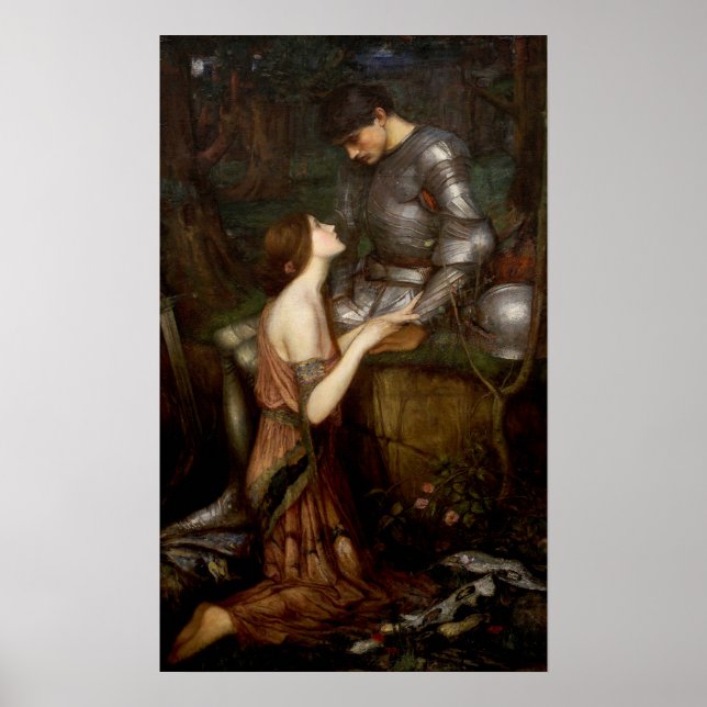 Poster Waterhouse - John Lamia (Frente)
