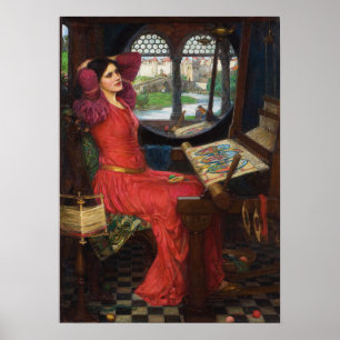 Poster Waterhouse - Meia Doença De Sombras, Senhora De S