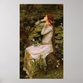Poster Waterhouse - Ofelia 1894