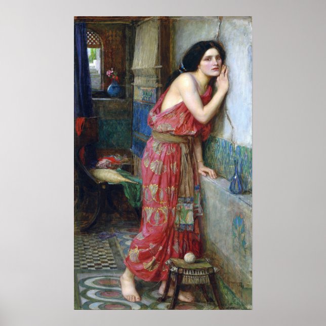 Poster Waterhouse - Tisbe 1909 (Frente)
