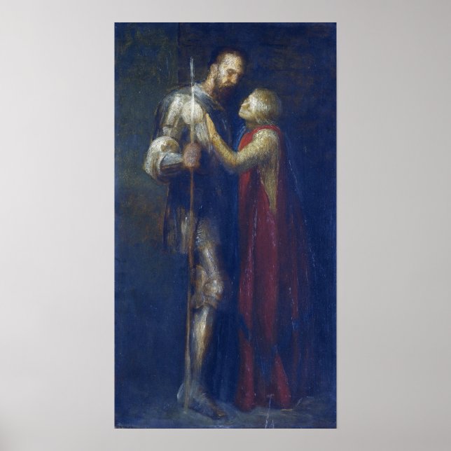 Poster Watts - Cavaleiro E Maiden (Frente)