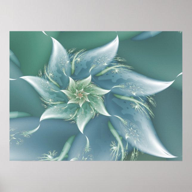 Poster Wave Fractal (Frente)