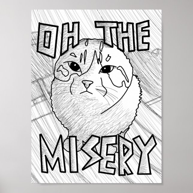 Poster Wawa Cat (Frente)