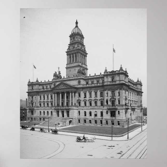 Póster Wayne County Courthouse (Frente)