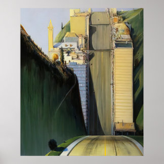 Poster wayne thiebaud - park place 1993