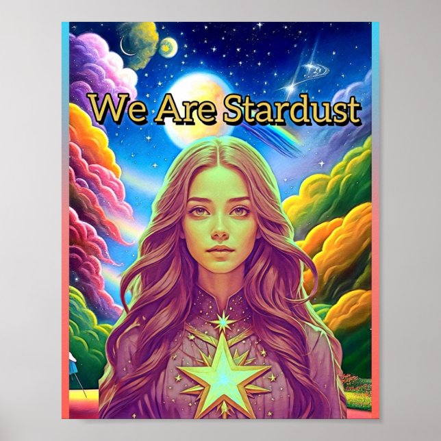 POSTER WE ARE STARDUST (Frente)