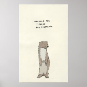 Póster weasel trivia