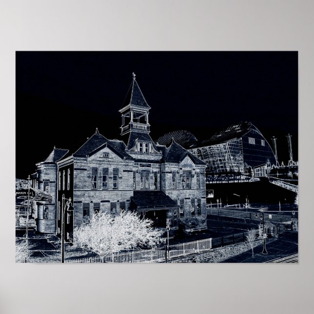 Póster Webster House e Kauffman Center (Frente)