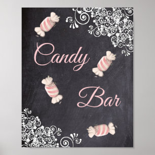 Poster Wedding da barra de chocolate do olhar do