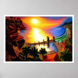 Poster Wedding na angra de Malaga