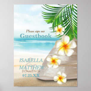 Poster Wedding na praia