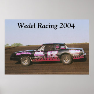 Póster Wedel Racing