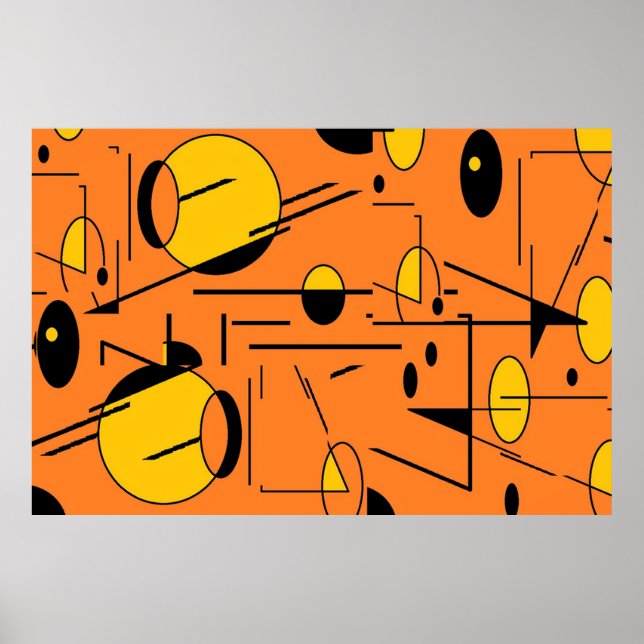 Poster Wedge of the Atomic Monster - Ken Gage MCM Art (Frente)