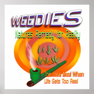 Póster Wedies Pro Weed