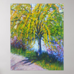 Póster "Weeping Willow Tree"