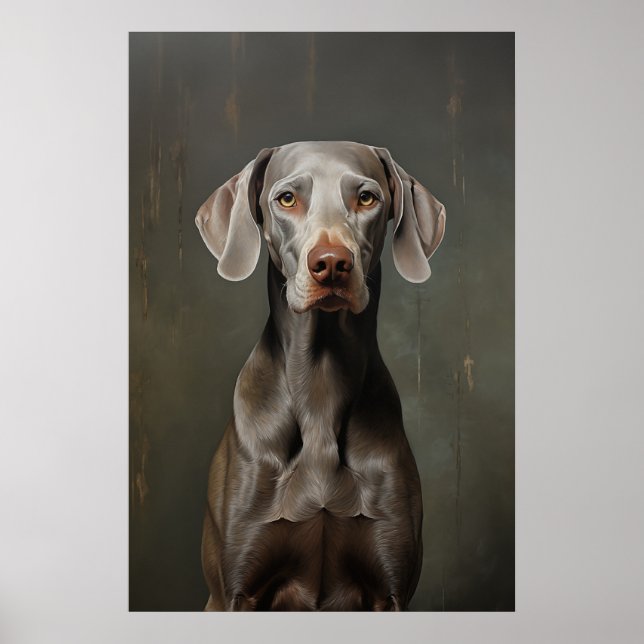 Poster Weimaraner (Frente)
