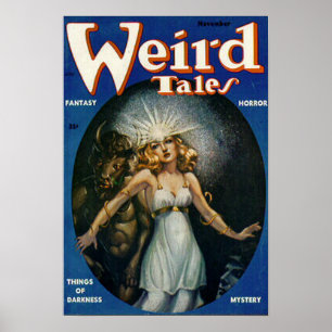 Poster weird tales art