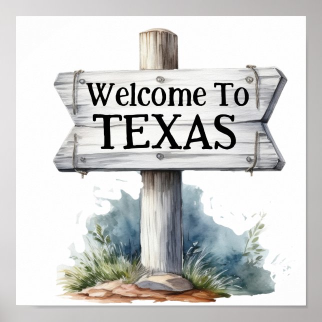 Poster Welcome to Texas  (Frente)
