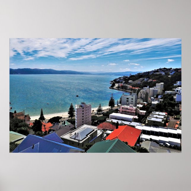 Poster Wellington Waterfront (Frente)
