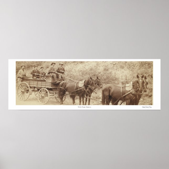 poster "Wells Fargo Express" (Frente)