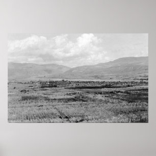 Póster Wenatchee, de cidade de WA opinião e fotografia d