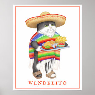 Poster WENDELITO 8"x10"