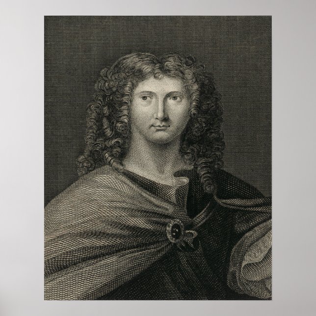 Poster Wentworth Dillon, 4º Conde de Roscommon (Frente)