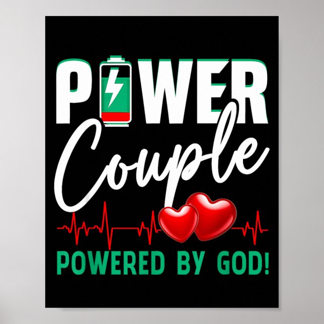 Poster Wer Couple Wered-by God Christian Couples Valentin (Frente)