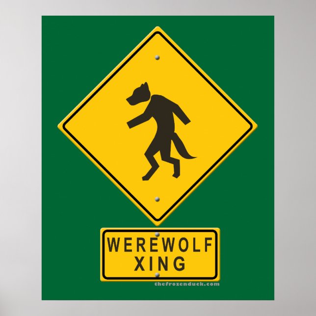 Poster Werewolf XING (Frente)