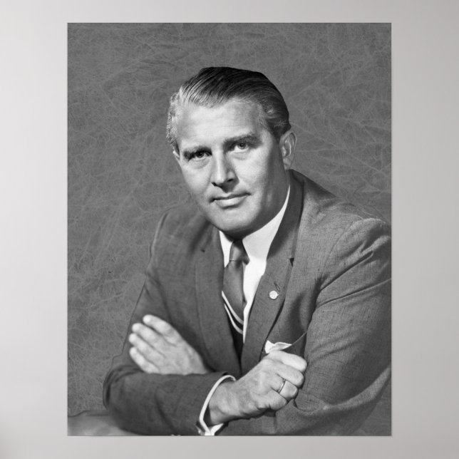 Poster Wernher von Braun (Frente)