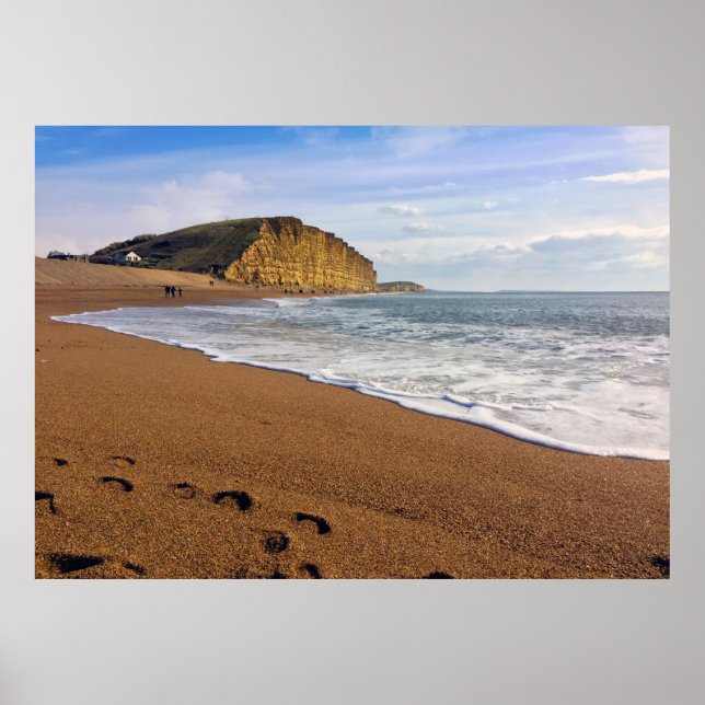 Poster West Bay em Dorset (Frente)