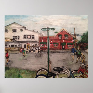 Poster "West Lakeshore Drive" Kelley's Island, Ohio