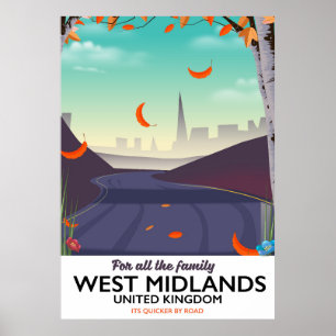 Poster West Midlands, Reino Unido