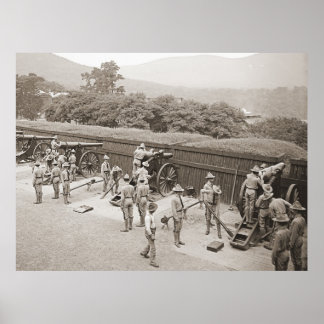 Poster West Point Artillery Practice 1905